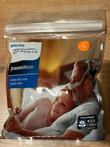 Philips Respironics DreamWear onder de neus masker