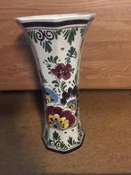 Vaas Delfts Polychroom hoog 31cm, Antiek en Kunst, Ophalen of Verzenden