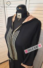 Jellaba / Djellaba zwart, Kleding | Dames, Gelegenheidskleding, Galajurk, Zwart, Maat 46/48 (XL) of groter, Nieuw