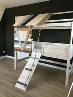 Unieke Boomhut Hoogslaper, Kinderen en Baby's, Ophalen, 85 tot 100 cm, Zo goed als nieuw, Hoogslaper of Stapelbed