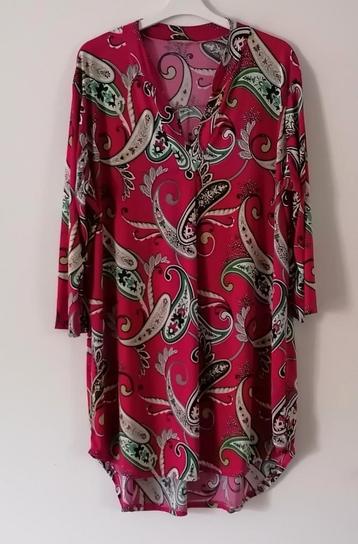 Heerlijke travelstof tuniek,one size,draagbaar voor 46/48/50 beschikbaar voor biedingen
