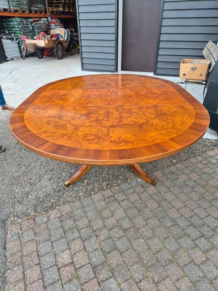 Prachtige uitschuifbare tafel, Antiek en Kunst, Antiek | Meubels | Tafels, Ophalen