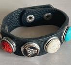 Noosa Armband Original Classic Double Black, Zwart, Leer, Ophalen of Verzenden, Zo goed als nieuw