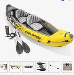 Intex Exployer K2 Kayak set 312x91x5cm.Incl peddels en pomp., Watersport en Boten, Kano's, Ophalen, Zo goed als nieuw, Twee personen