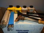 soldeer-set t.b.v. dakgoten & zinkwerk, Ophalen, Overige typen, Zo goed als nieuw, 15 m² of meer