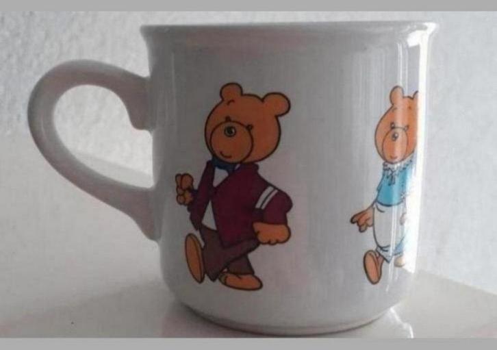 Beker Beer Bob ( Bijenkorf ), Huis en Inrichting, Keuken | Servies, Zo goed als nieuw, Kop(pen) en/of Schotel(s), Overige stijlen