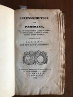 1824 Twee in één band. 1. Levensschetsen van vaderlandsche, Antiek en Kunst, Antiek | Boeken en Bijbels, Ophalen of Verzenden