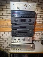 7 apparaten Akai, Philips, denon, technics versterkers, Ophalen of Verzenden, Gebruikt, Cassettedeck, Philips