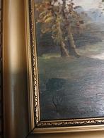 Schilderij met landschap, Ophalen of Verzenden