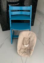 Origineel Stokke tripp trapp complete met Newborn set, Kinderen en Baby's, Kinderstoelen, Ophalen of Verzenden, Meegroeistoel