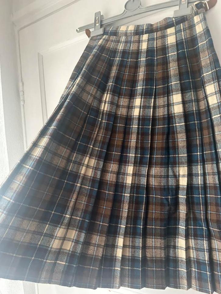 Vintage 100% wollen schots geruite rok quilt Laird Portch, Kleding | Dames, Rokken, Zo goed als nieuw, Maat 34 (XS) of kleiner