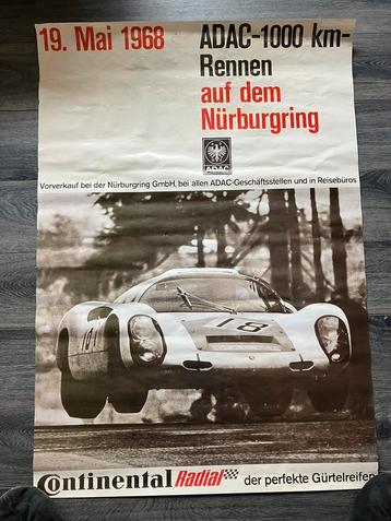 Porsche 917 poster ADAC 1000 km Nürburgring 1968 beschikbaar voor biedingen