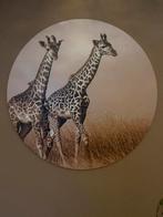 Wand decoratie giraffe, Ophalen, Zo goed als nieuw, Wanddecoratie