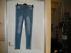 Dameskleding: spijkerbroek - destroyed jeans, mt S, Kleding | Dames, Spijkerbroeken en Jeans, Blauw, Ophalen of Verzenden, Zo goed als nieuw