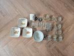 Snackschaaltjes blond Amsterdam en overig (dessert) servies, Gebruikt, Blond Amsterdam, Ophalen of Verzenden, Schaal of Schalen