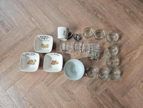 Snackschaaltjes blond Amsterdam en overig (dessert) servies, Huis en Inrichting, Keuken | Servies, Gebruikt, Schaal of Schalen
