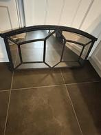 Gietijzeren raam met spiegels, Ophalen, Zo goed als nieuw, 75 tot 100 cm, Minder dan 100 cm