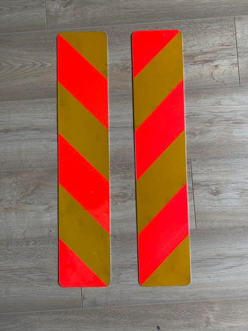 Achtermarkeringsplaten verkeersbord aanhanger of vrachtauto, Auto-onderdelen, Vrachtwagen-onderdelen, Overige merken, Overige Auto-onderdelen