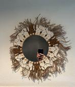 Spiegel van macramé, Ophalen of Verzenden, Zo goed als nieuw