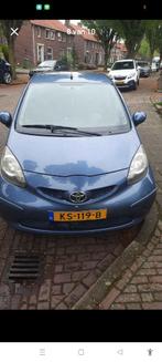 Toyota aygo 1.0 blauw, Voorwielaandrijving, Stof, 68 pk, Handgeschakeld