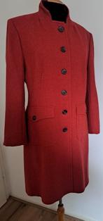 Kyra & Ko. Karmijn rode lange blazerjas maat 40., Kleding | Dames, Ophalen of Verzenden, Zo goed als nieuw, Jasje, Rood
