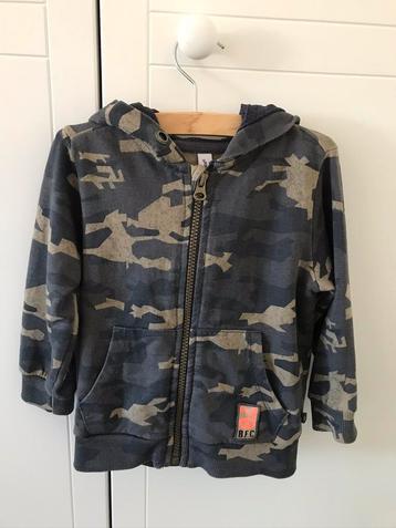 Jongens hoodie vestje / vest camouflage print Babyface mt 86 beschikbaar voor biedingen