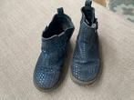 Friboo blauwe leren laarsjes - maat 26, Ophalen of Verzenden, Gebruikt, Meisje, Laarzen