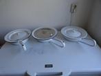 Ondersteek, bedpan, emaille antiek, 3 stuks, Antiek en Kunst, Antiek | Emaille, Ophalen of Verzenden