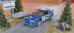 Subaru Impreza WRC 1:43 met diorama Rally Monte Carlo 1997, Verzenden, Zo goed als nieuw, Auto, Overige merken