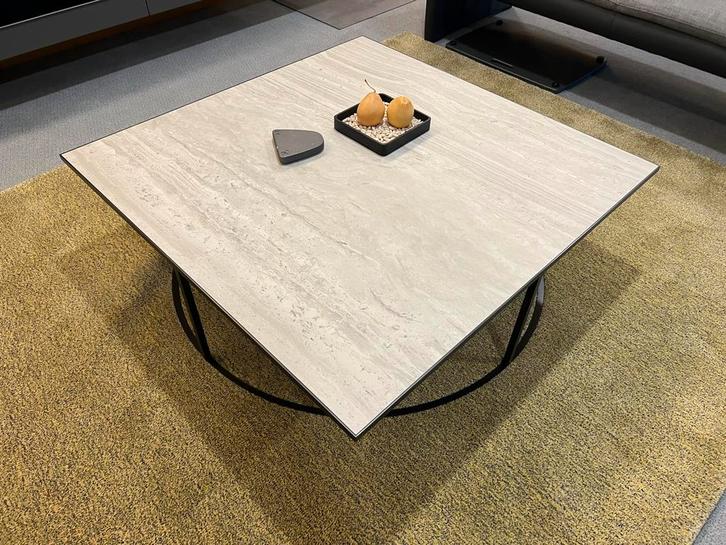 Nieuw Leolux Prismo Salontafel keramiek Design Tafel l100, Huis en Inrichting, Tafels | Salontafels, Nieuw, Minder dan 50 cm, Rechthoekig