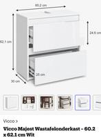 Ok living Vicco wastafel kastje, Huis en Inrichting, Ophalen, Nieuw, 50 tot 100 cm, Minder dan 100 cm