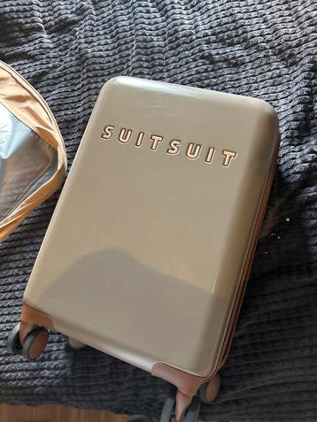 SUITSUIT Koffer taupe 55 cm - Zo goed als nieuw! beschikbaar voor biedingen