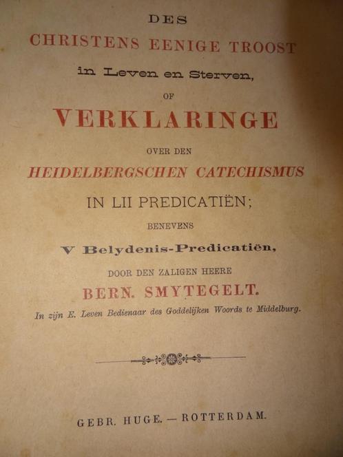 Heidelbergschen Catechismus, Boeken, Godsdienst en Theologie, Gelezen, Christendom | Protestants, Ophalen of Verzenden
