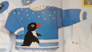 Pinguin trui breipatroon beschikbaar voor biedingen