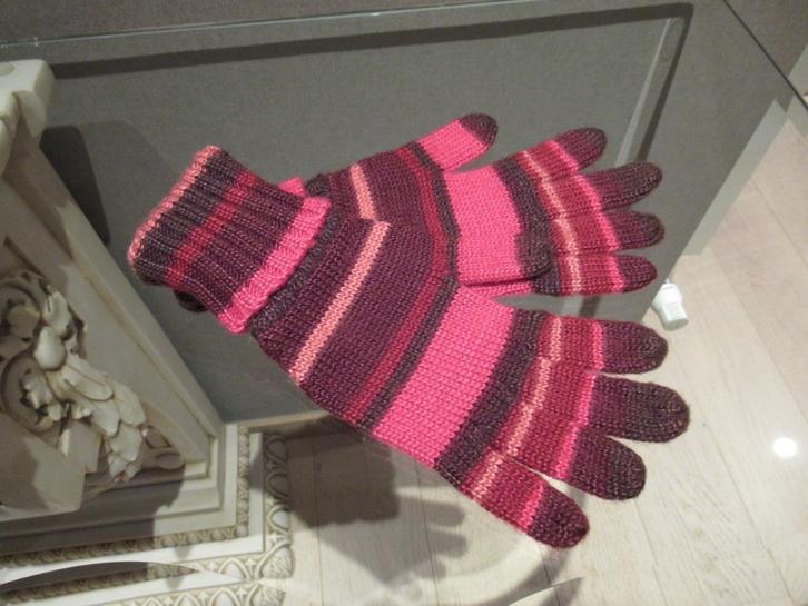 Nieuwe wollen gestreepte InWear handschoenen, mt 7 en 7,5, Kleding | Dames, Mutsen, Sjaals en Handschoenen, Nieuw, Handschoenen