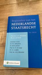 Beginselen van het Nederlandse Staatsrecht, Boeken, Ophalen of Verzenden, Alpha, Zo goed als nieuw, WO