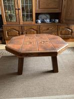Salontafel, Huis en Inrichting, Tafels | Salontafels, Ophalen, Gebruikt, 50 tot 100 cm, Eikenhout