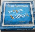Glass backgammon, Hobby en Vrije tijd, Gezelschapsspellen | Bordspellen, Ophalen of Verzenden, Zo goed als nieuw