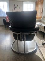 Designe Lederen zetel, Ophalen, Minder dan 75 cm, Zo goed als nieuw, Modern