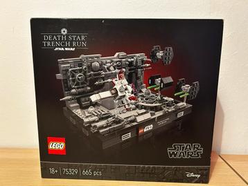 75329 LEGO Star Wars Death Star Trench Run Diorama beschikbaar voor biedingen