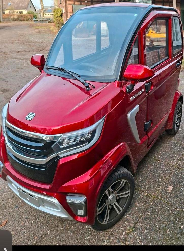 Econelo 4.1 Rijbewijsvrij overdekte Scootmobiel lease, Diversen, Brommobielen en Scootmobielen, Zo goed als nieuw, Overige merken