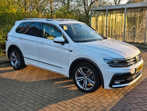 Volkswagen Tiguan 1.4 TSI R-line 4Motion DSG 2018 Wit, Auto's, Volkswagen, Particulier, Tiguan, Benzine, E, SUV of Terreinwagen