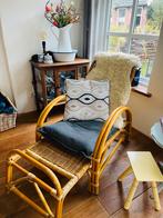 ROTAN vintage retro prachtige stoel, Ophalen, Huis en Inrichting