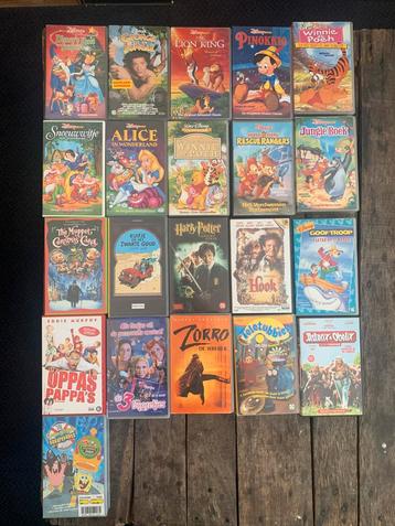 VHS Disney e.a. beschikbaar voor biedingen