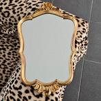 Antieke Vintage Brokante Geratal spiegel., Ophalen, Minder dan 50 cm, Minder dan 100 cm