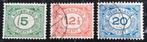 POSTZEGELS NEDERLAND 1921-1922, Postzegels en Munten, Postzegels | Nederland, Verzenden, T/m 1940, Gestempeld