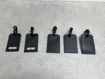 Rimowa originele koffer label, bagagelabel leer 5x beschikbaar voor biedingen
