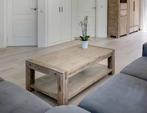 salontafel acaciahout, Ophalen, 100 tot 150 cm, 50 tot 100 cm, Zo goed als nieuw