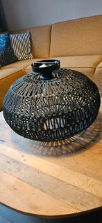 Kwantum Zelus gevlochten plafondlamp, Huis en Inrichting, Ophalen of Verzenden, Zo goed als nieuw, Stof, Minder dan 50 cm