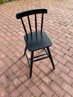 Zwart Houten Kinderstoel, Huis en Inrichting, Ophalen, Zwart, Zo goed als nieuw, Eén